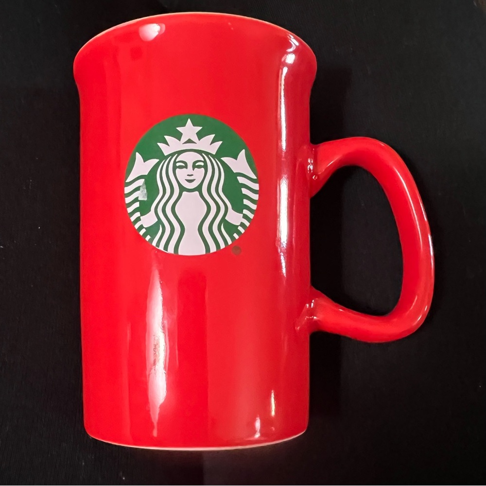 Starbucks Red Ceramic Mug